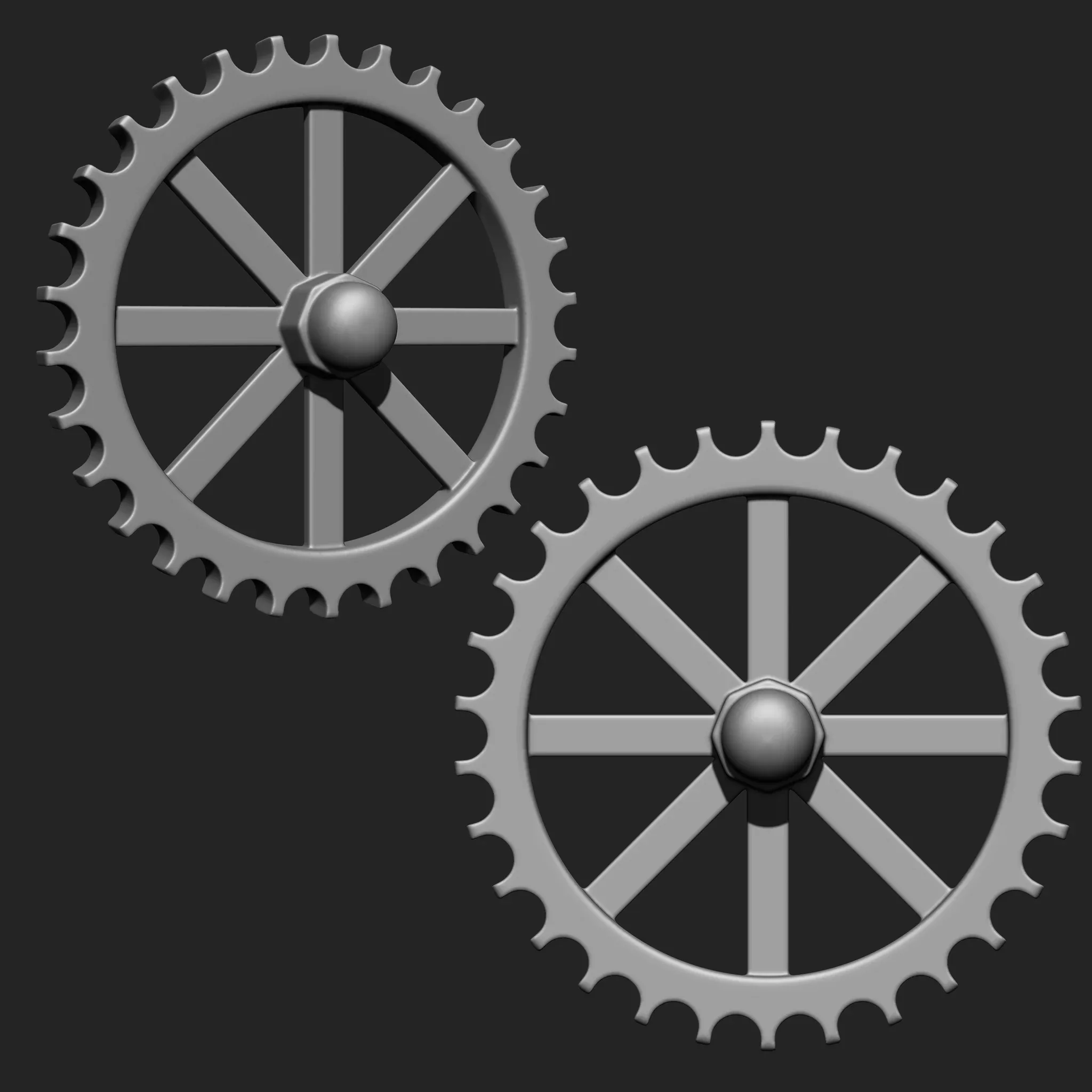 Steampunk Gears IMM Brush Pack 21 in One Vol 2