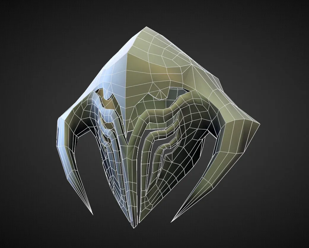 15 HELMETS Low poly and high poly