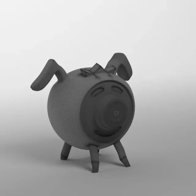Kind robot pig