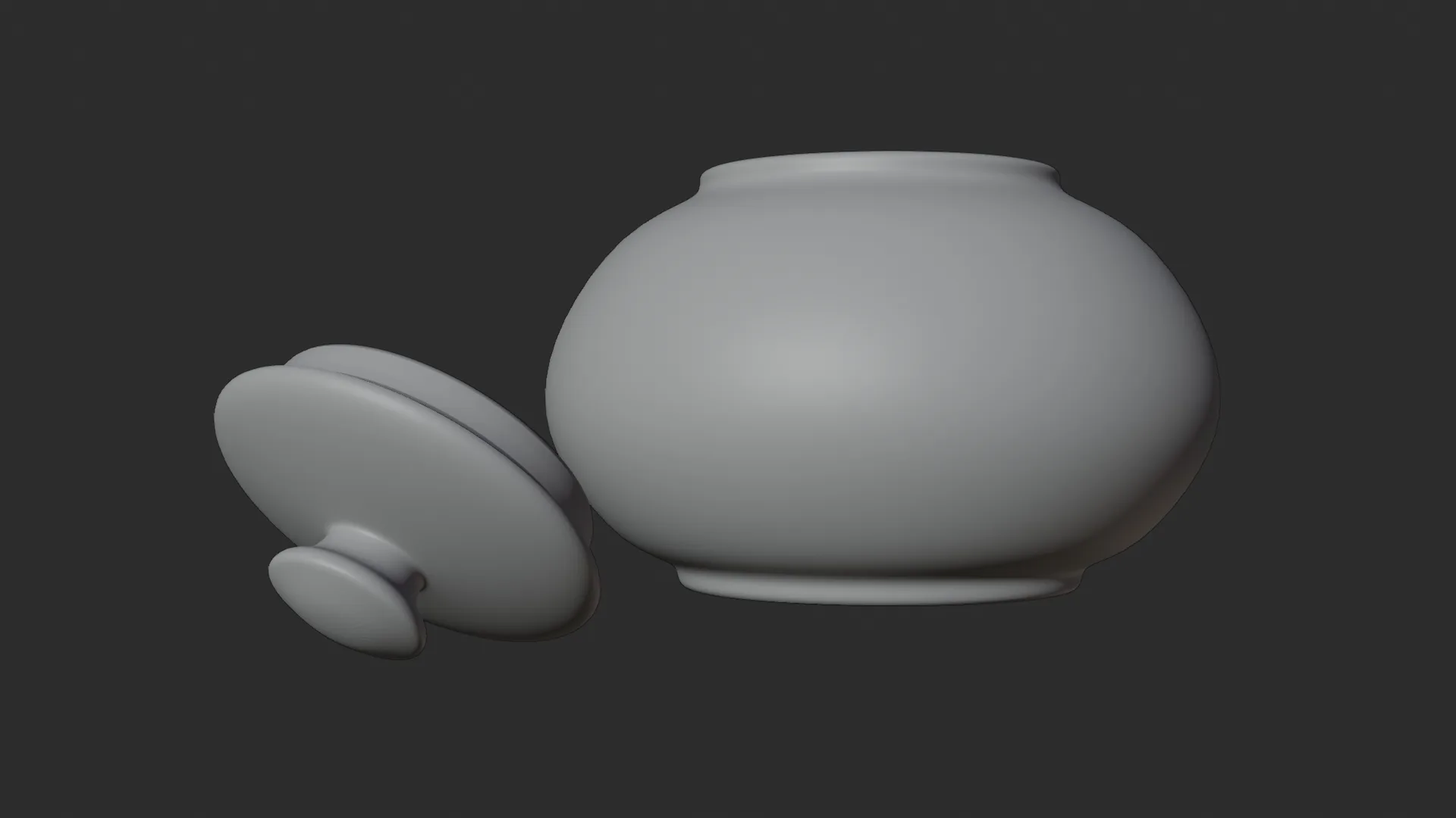 Sugar Bowl 3D Model