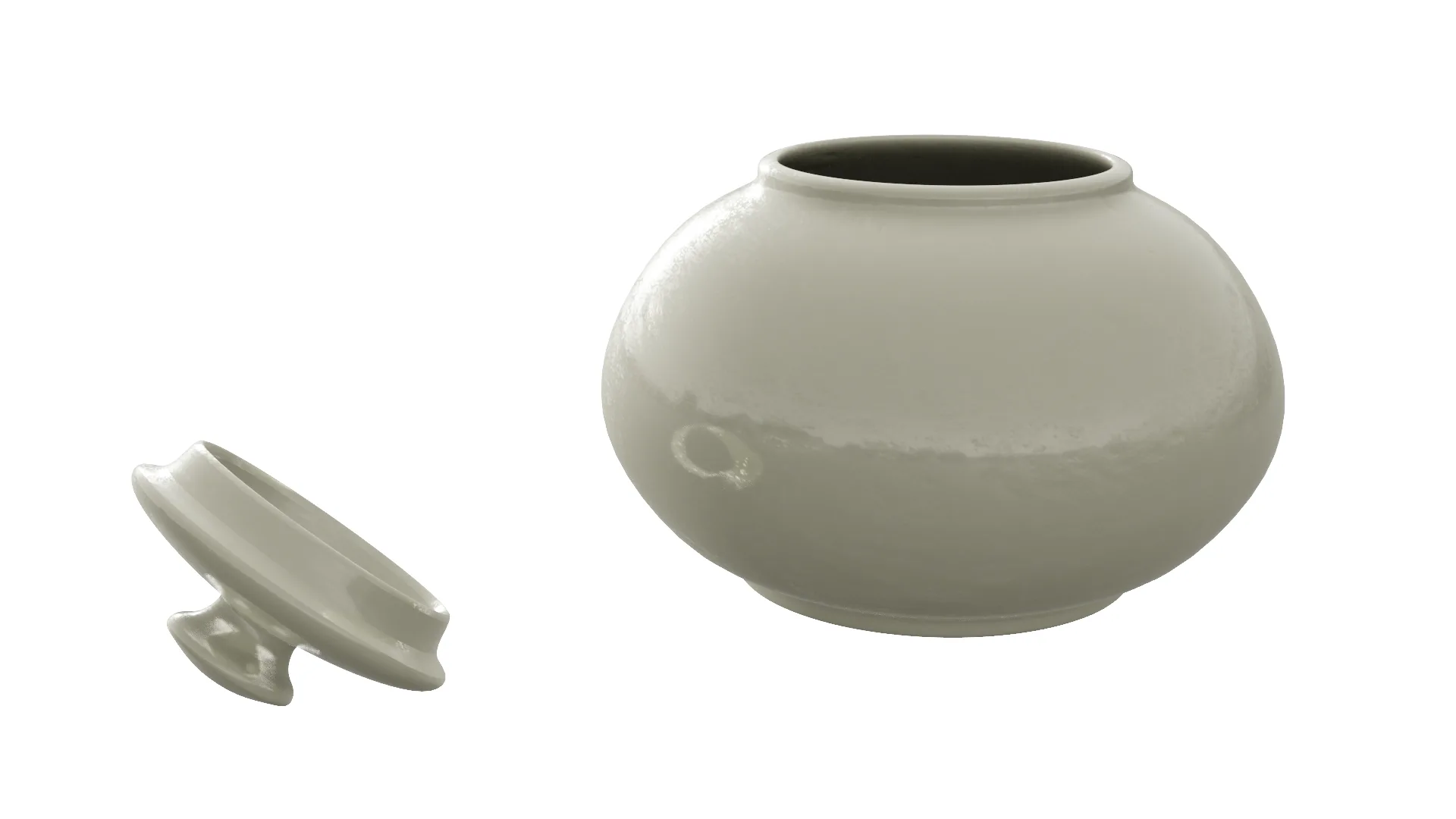 Sugar Bowl 3D Model