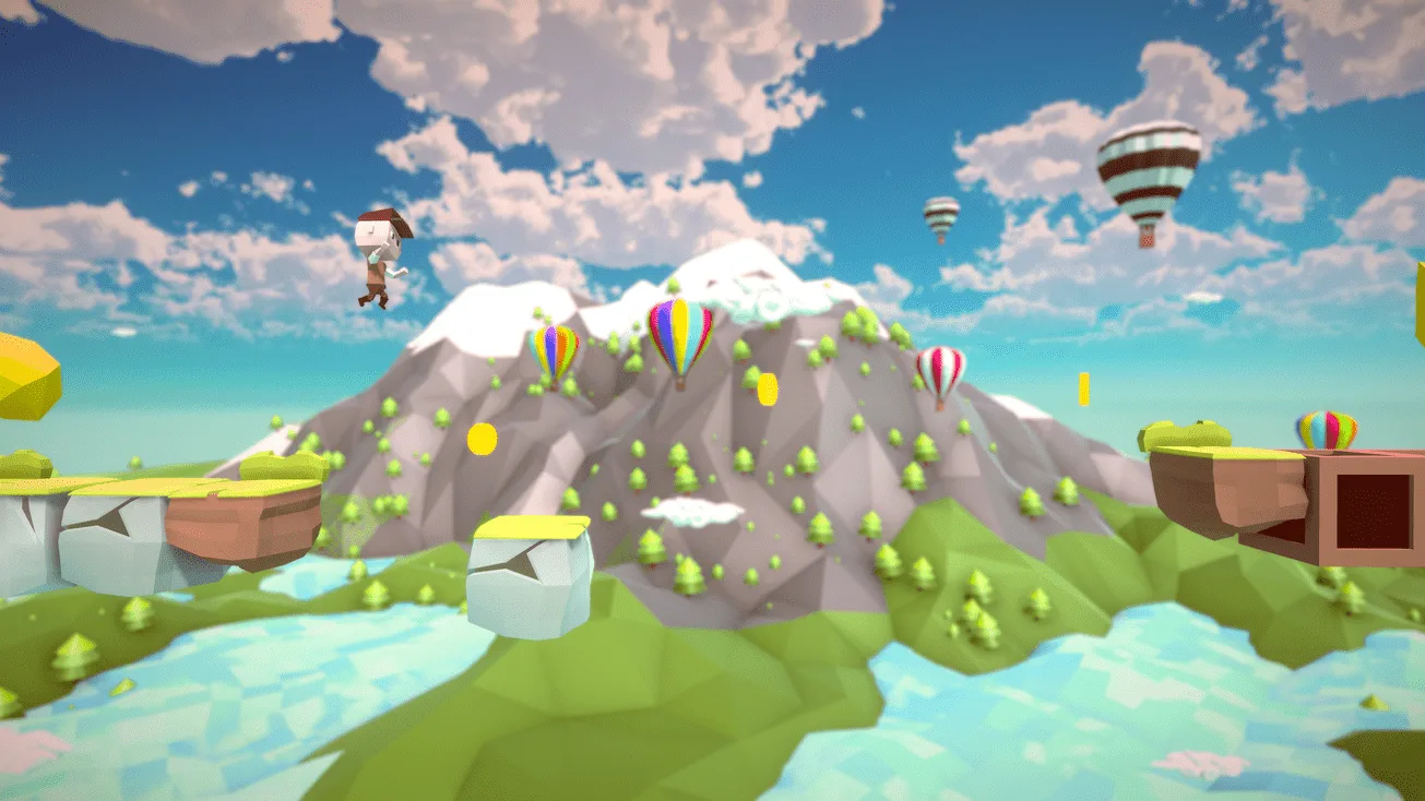 3D Platformer Game Kit - Low Poly Unity