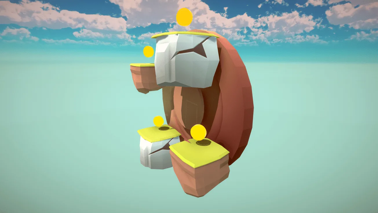 3D Platformer Game Kit - Low Poly Unity