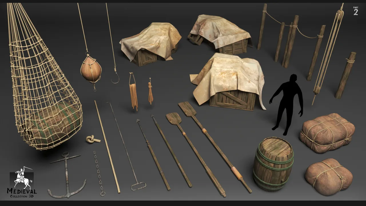 Medieval Collection 3D #2