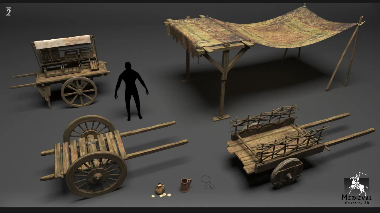 Medieval Collection 3D #2