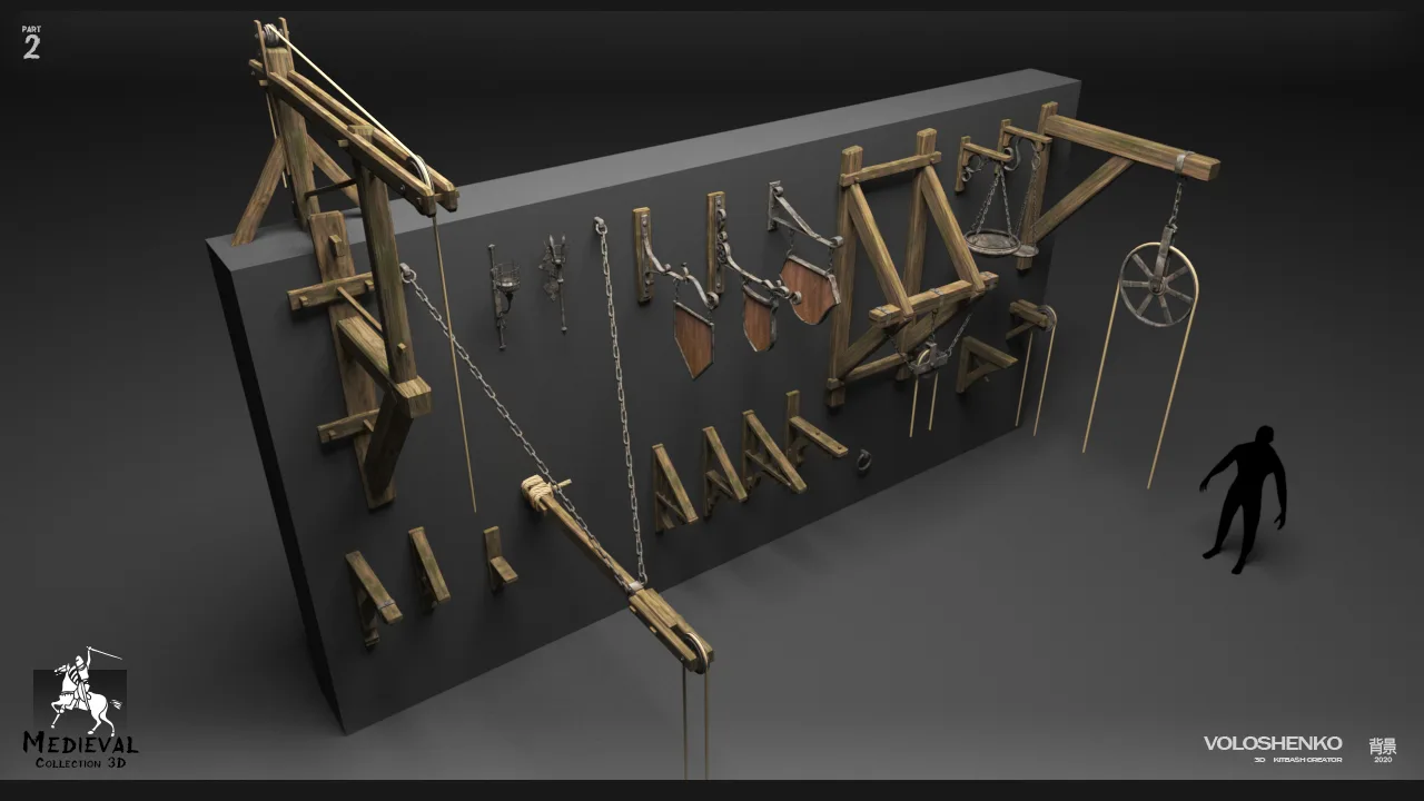 Medieval Collection 3D #2