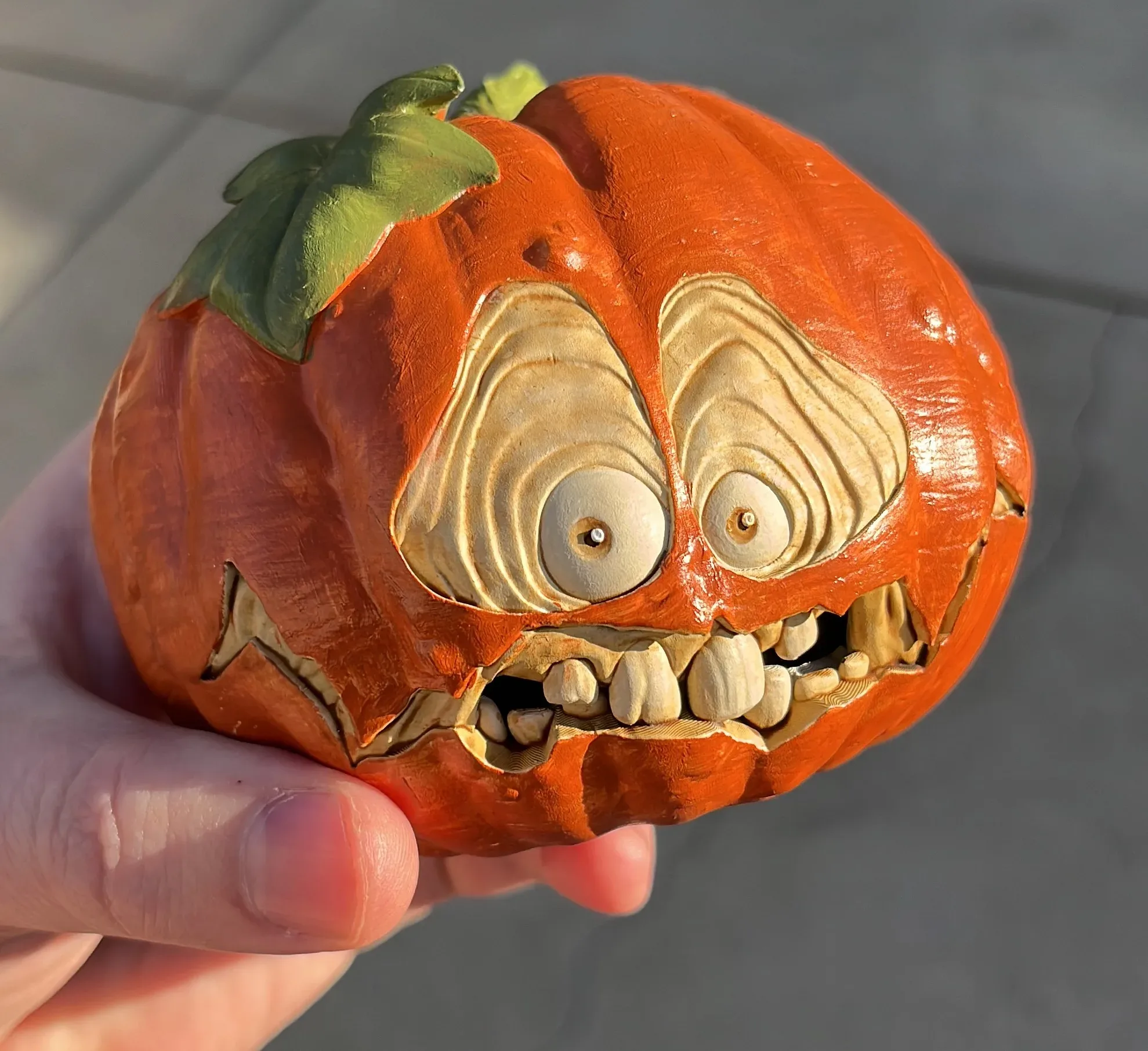 Jack-O-Lantern 3D Printable