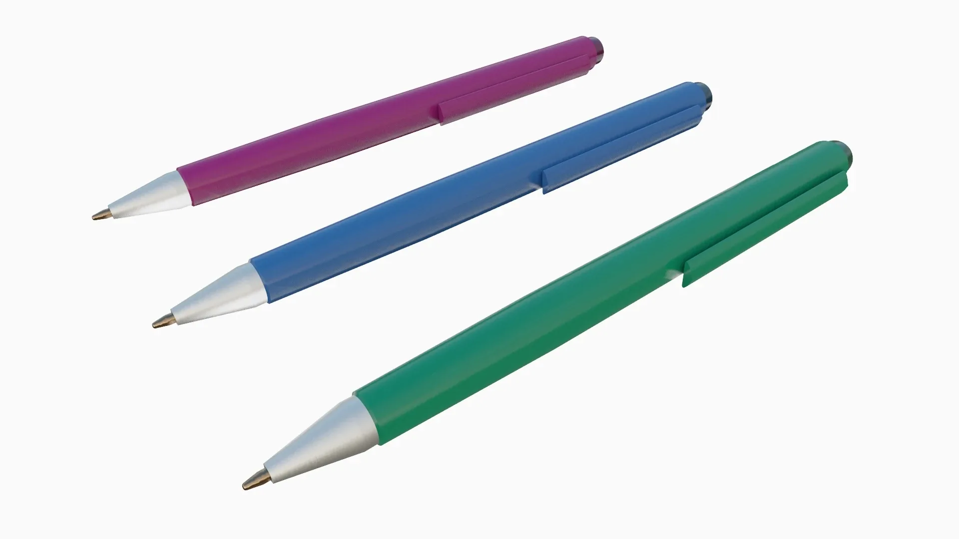 Ballpoint pen 3D Model