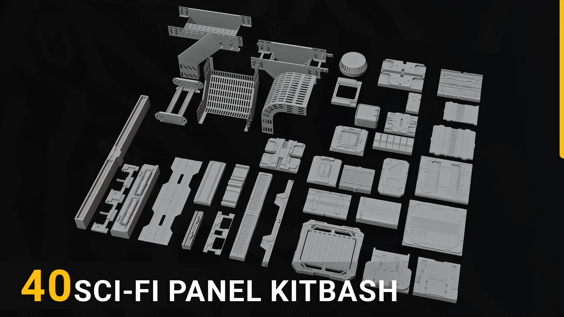 Sci-fi Panel Kitbash