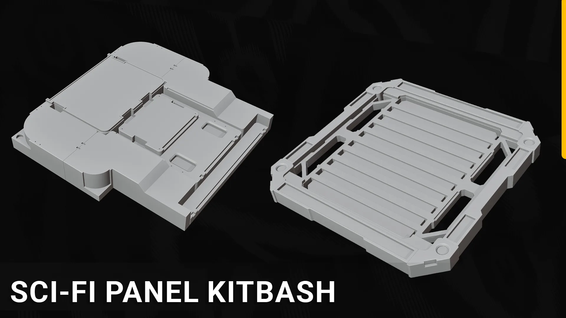 Sci-fi Panel Kitbash