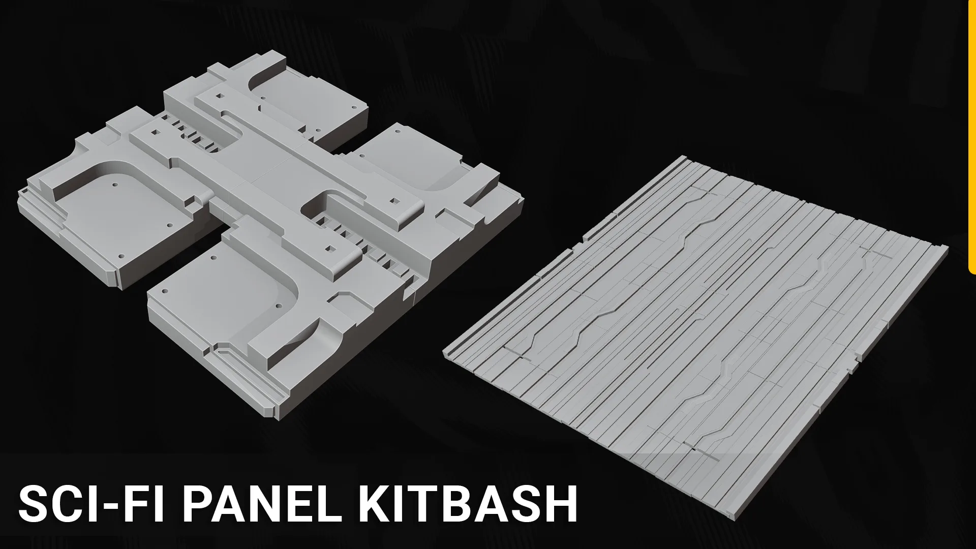 Sci-fi Panel Kitbash