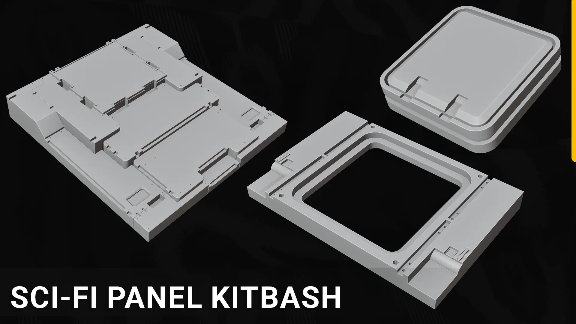 Sci-fi Panel Kitbash