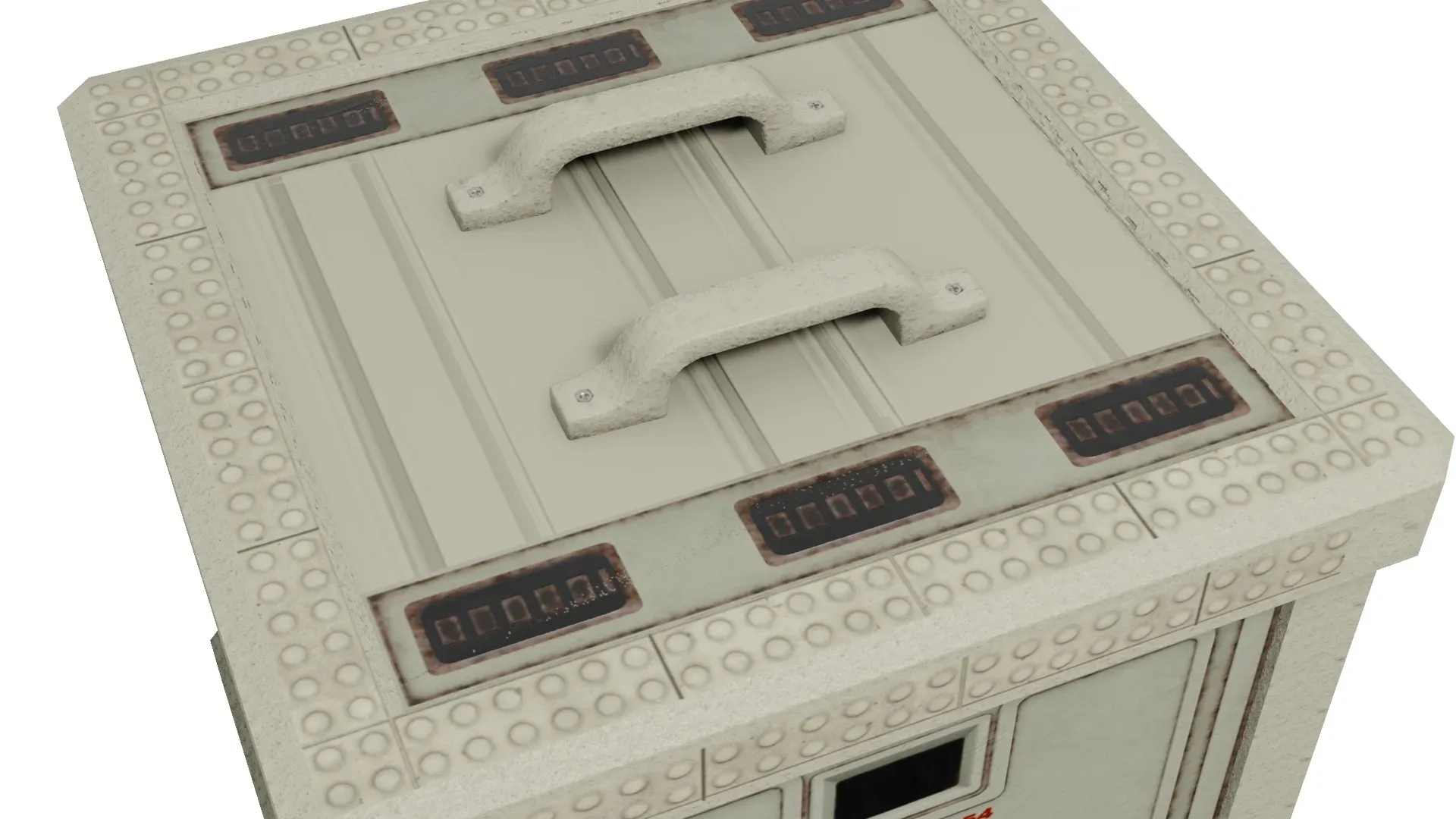 Sci-Fi Boxcrate 3D Model