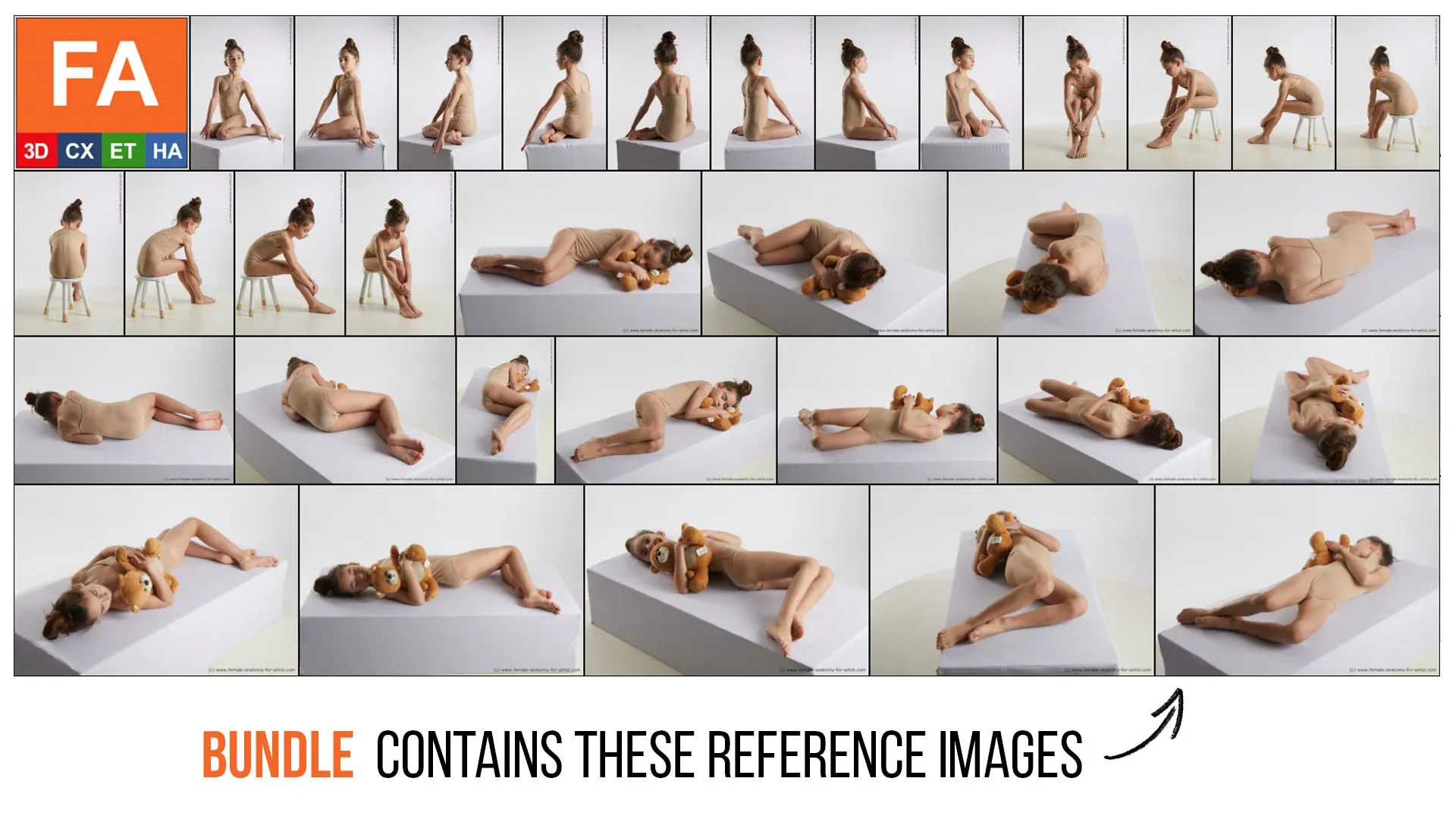 Female Anatomy | Doroteya 10 Various Poses | 80 Photos
