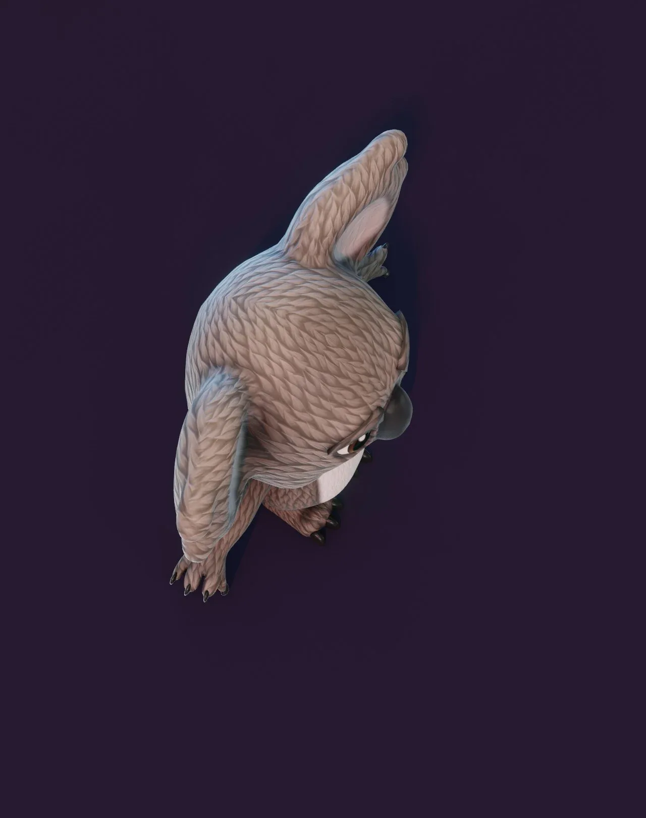 Cartoon Koala Animated 3D Model