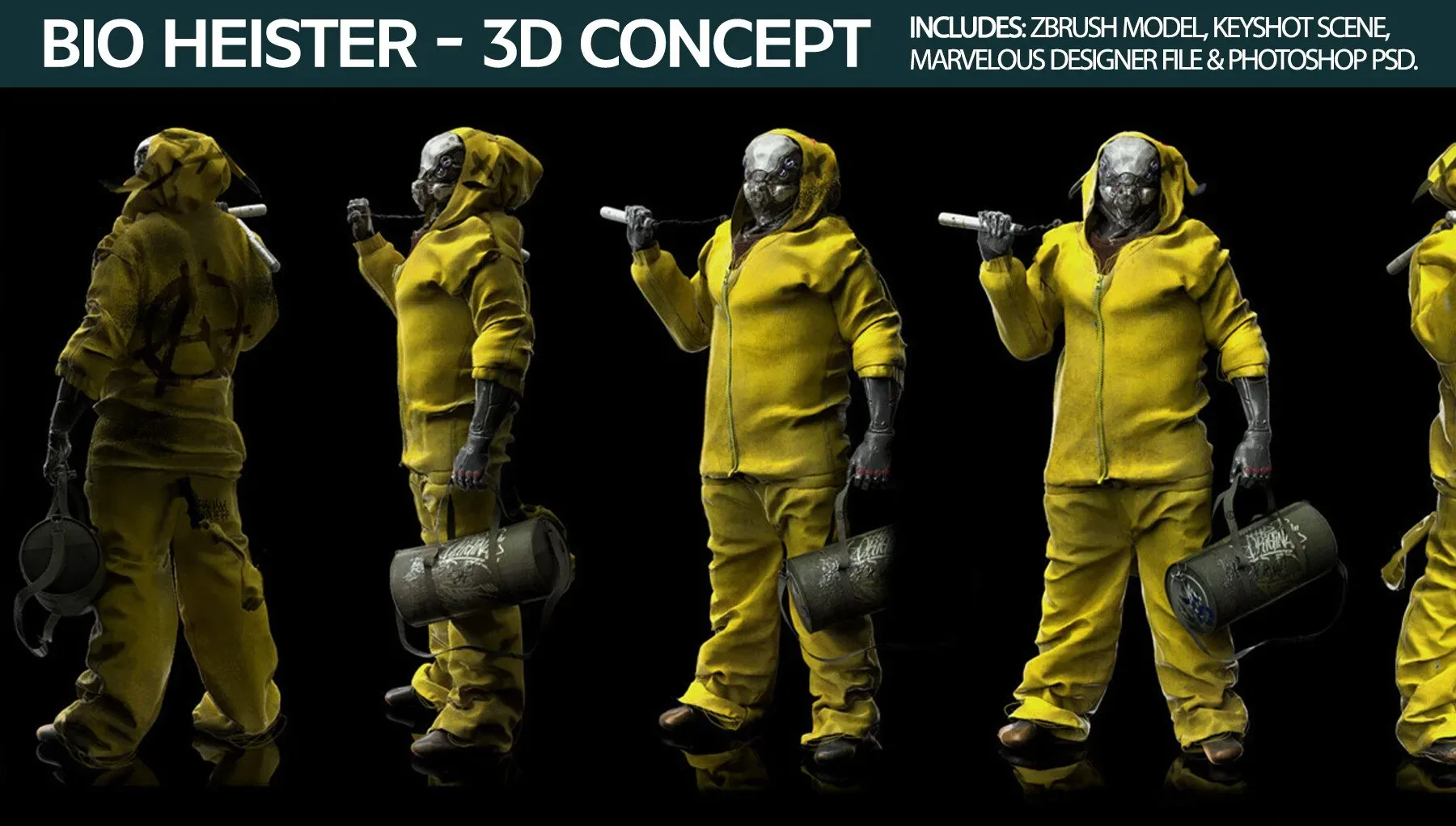 Bio Heister 3D Concept