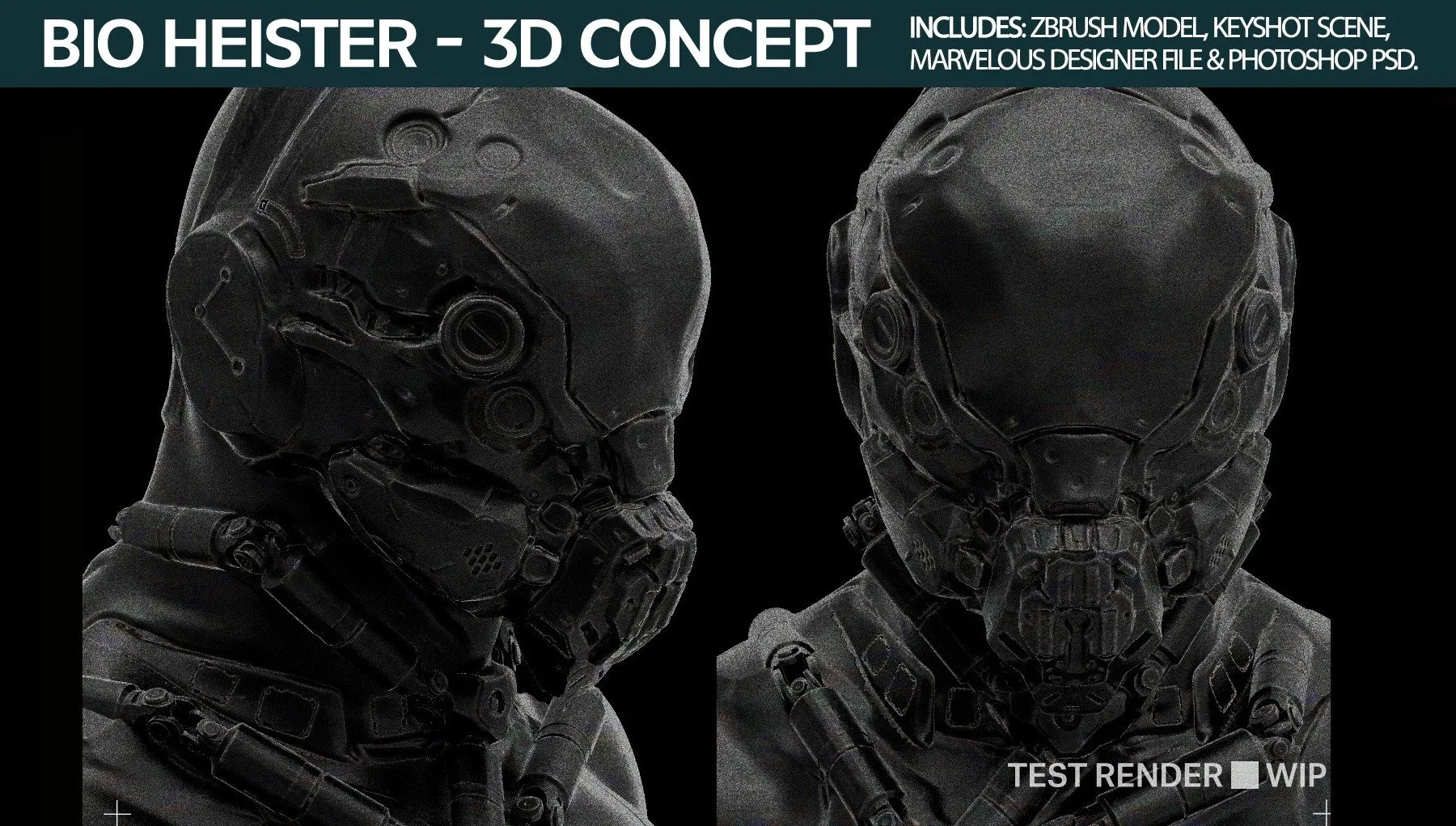 Bio Heister 3D Concept