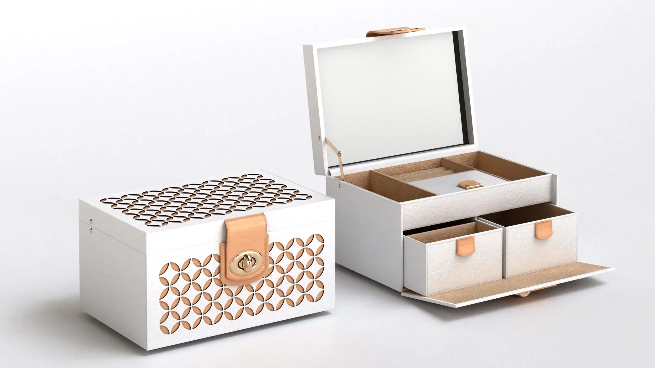 CHLOE SMALL JEWELRY BOX