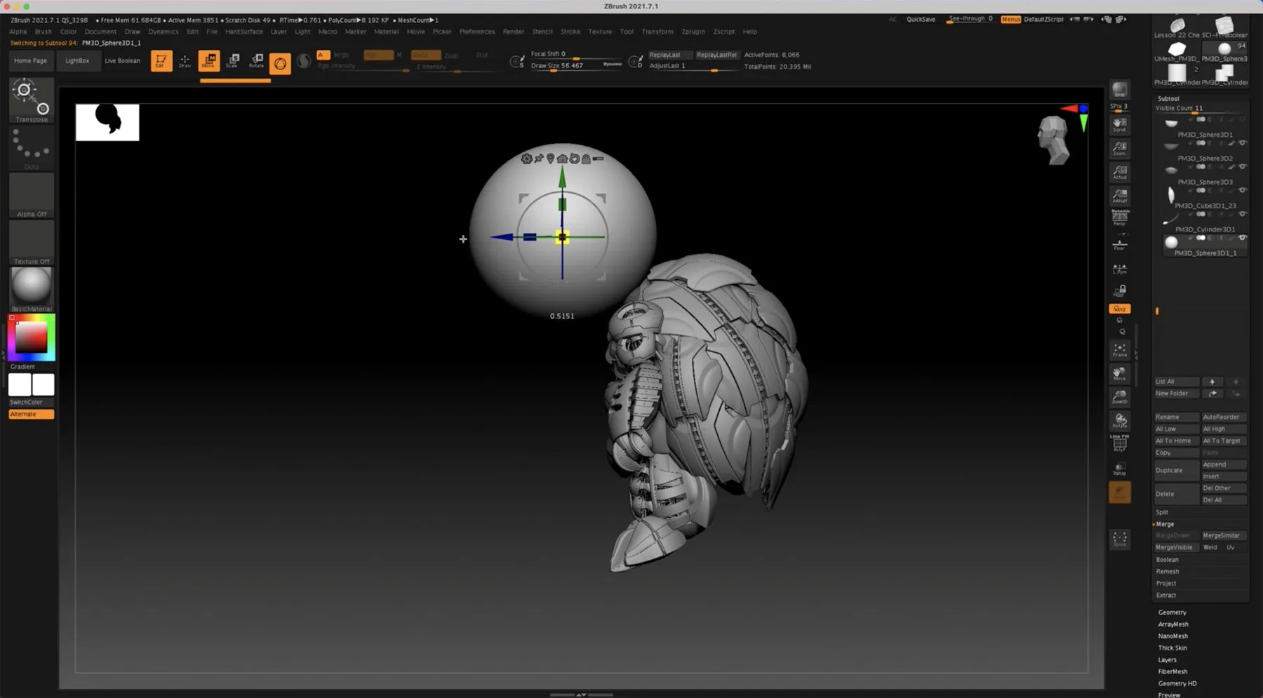 Zbrush Hard Surface Techniques FlippedNormals