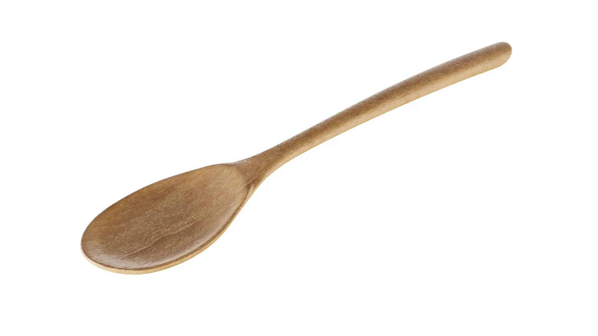 Wooden Spoon 3D Model