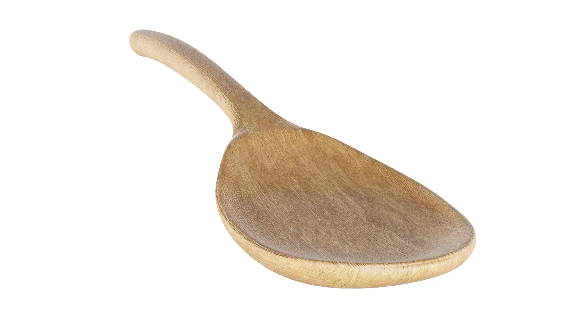 Wooden Spoon 3D Model