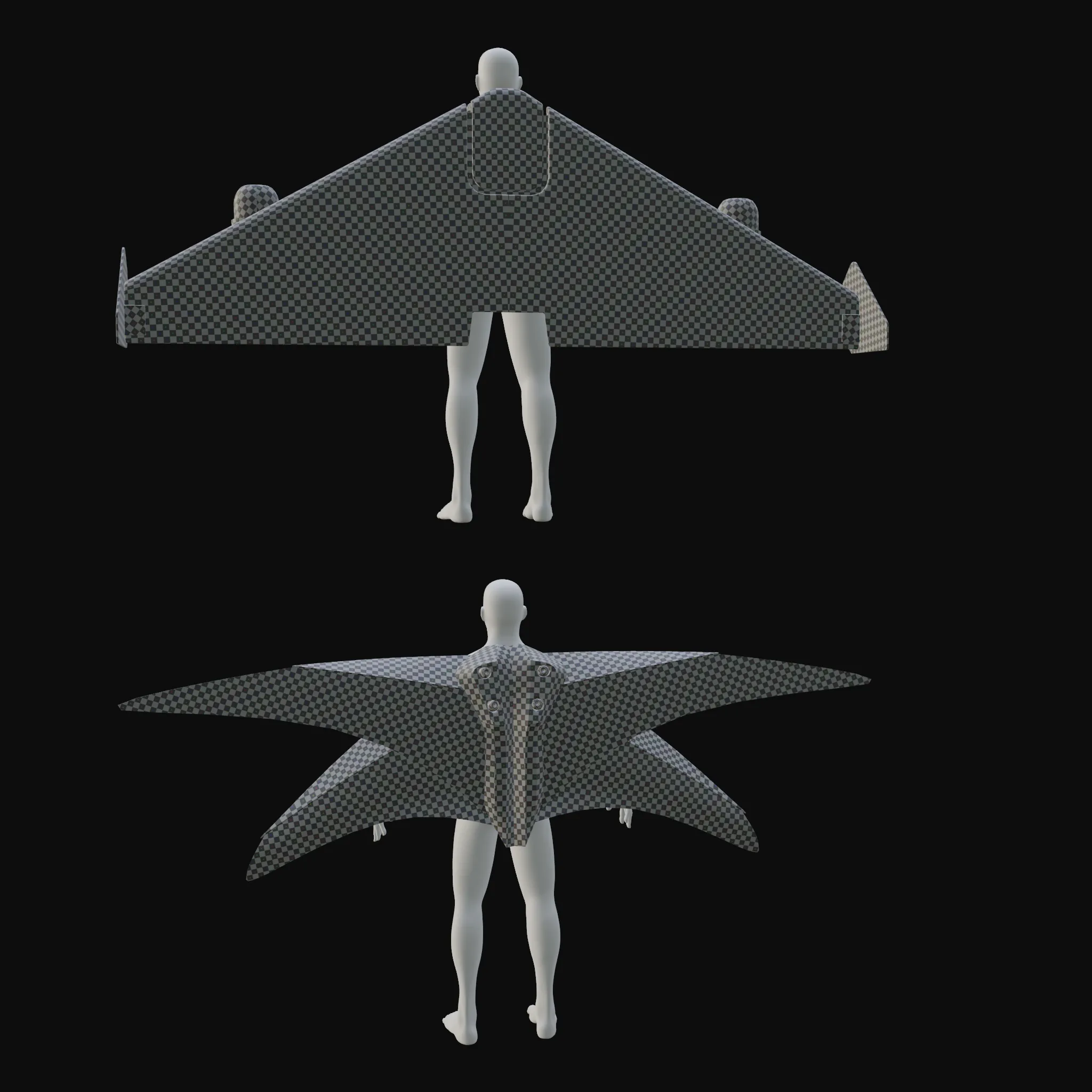 20 Jetpacks Base Mesh Collection - Vol. 02