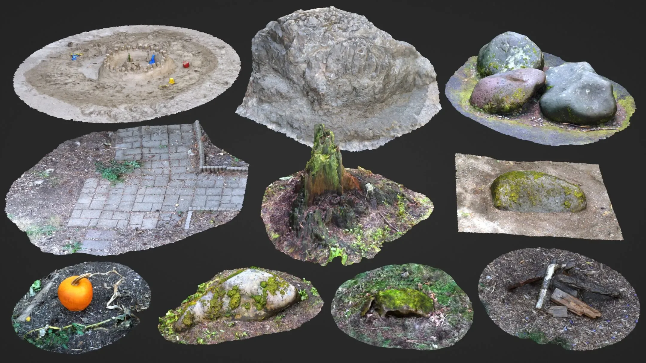 Photoscanned Nature (10 Assets)