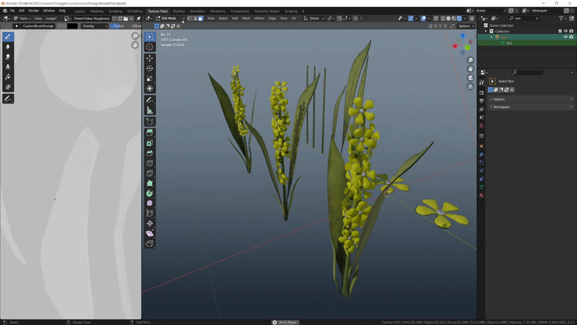 Blender to Unreal Engine 3D Plants and Vegetation Course