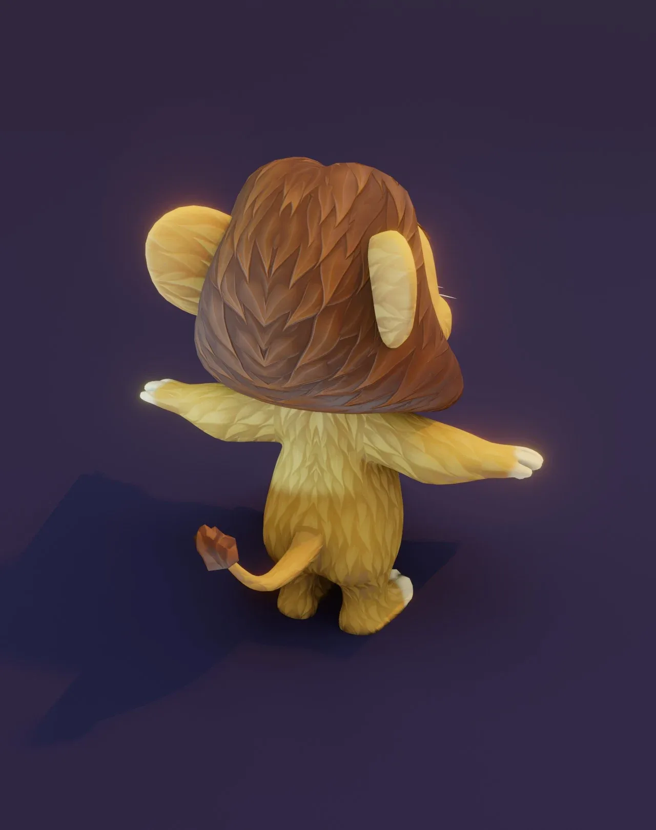 Cartoon Lion 3D Models