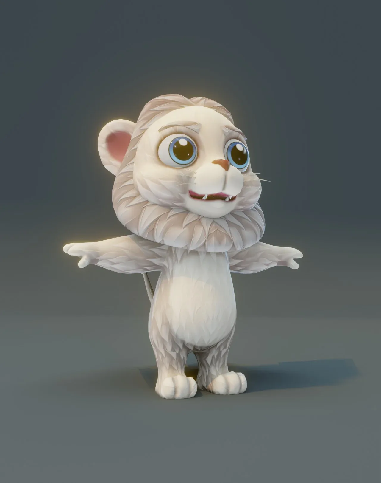 Cartoon Lion 3D Models