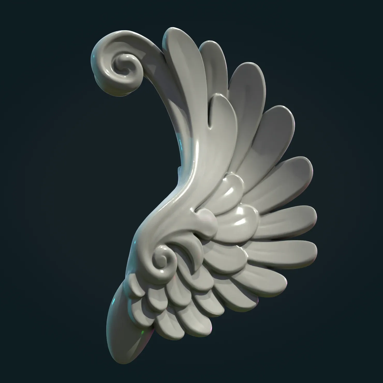 Stylized Wing