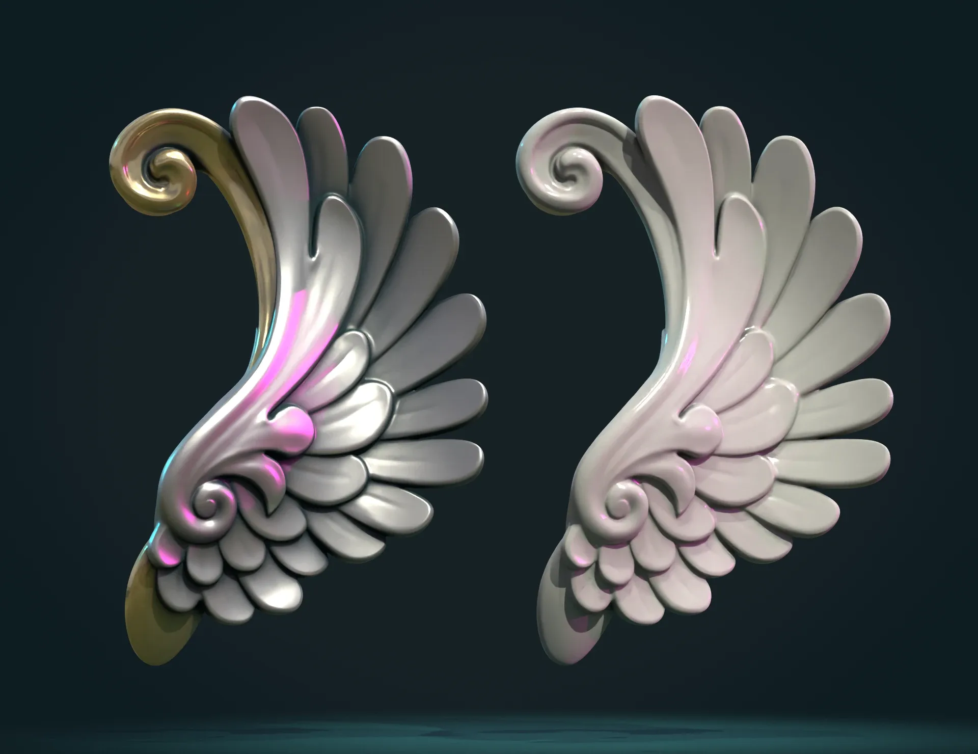 Stylized Wing