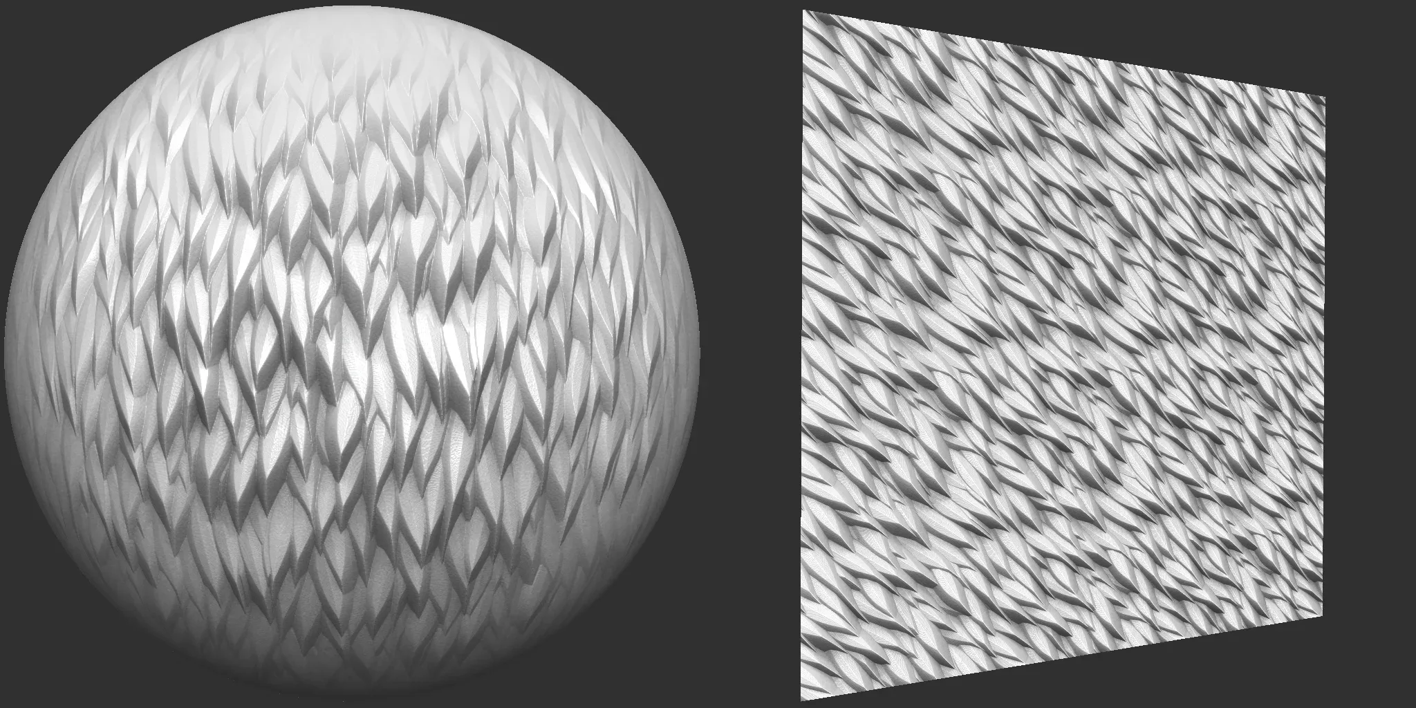 Stylized Fur VDM Brushes + Surface Noise