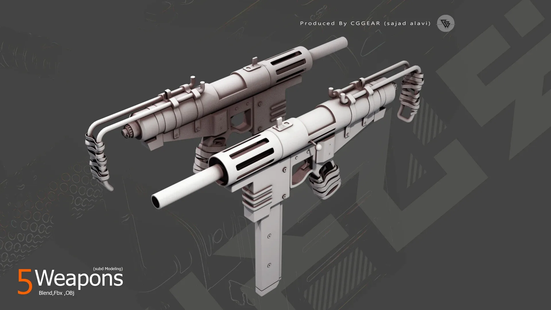 gun(weapon) 3d model