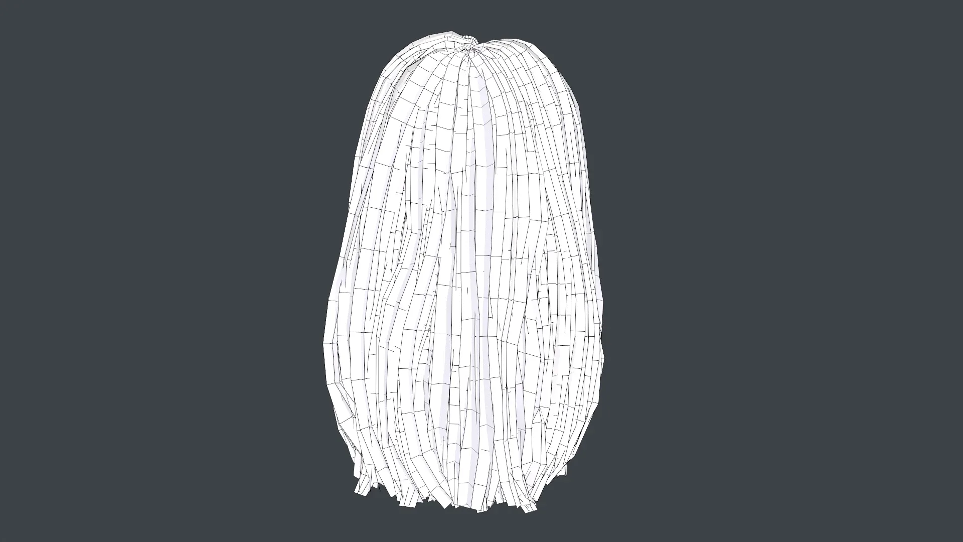 Female Hair Cards Style 5 - Long Hair 2