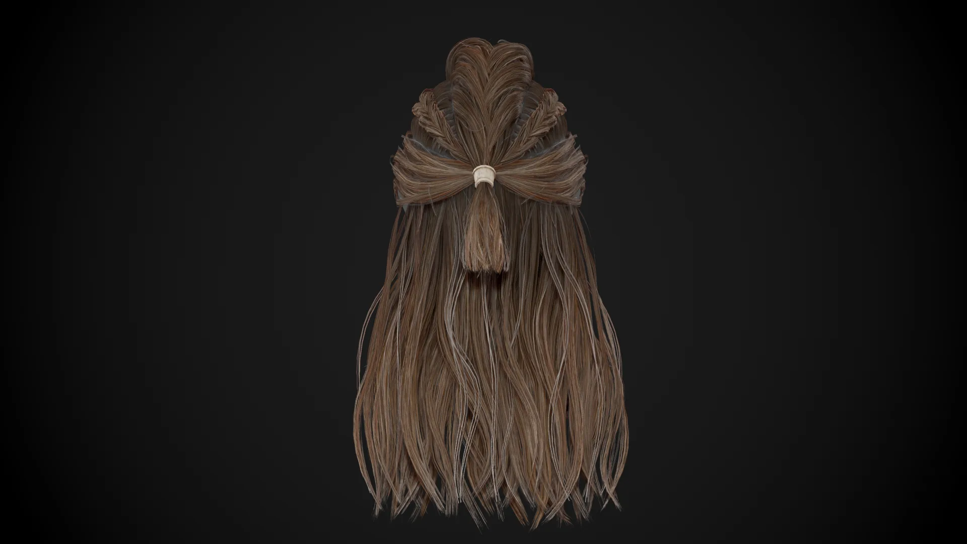 Female Hair Cards Style 1 - Viking Hair