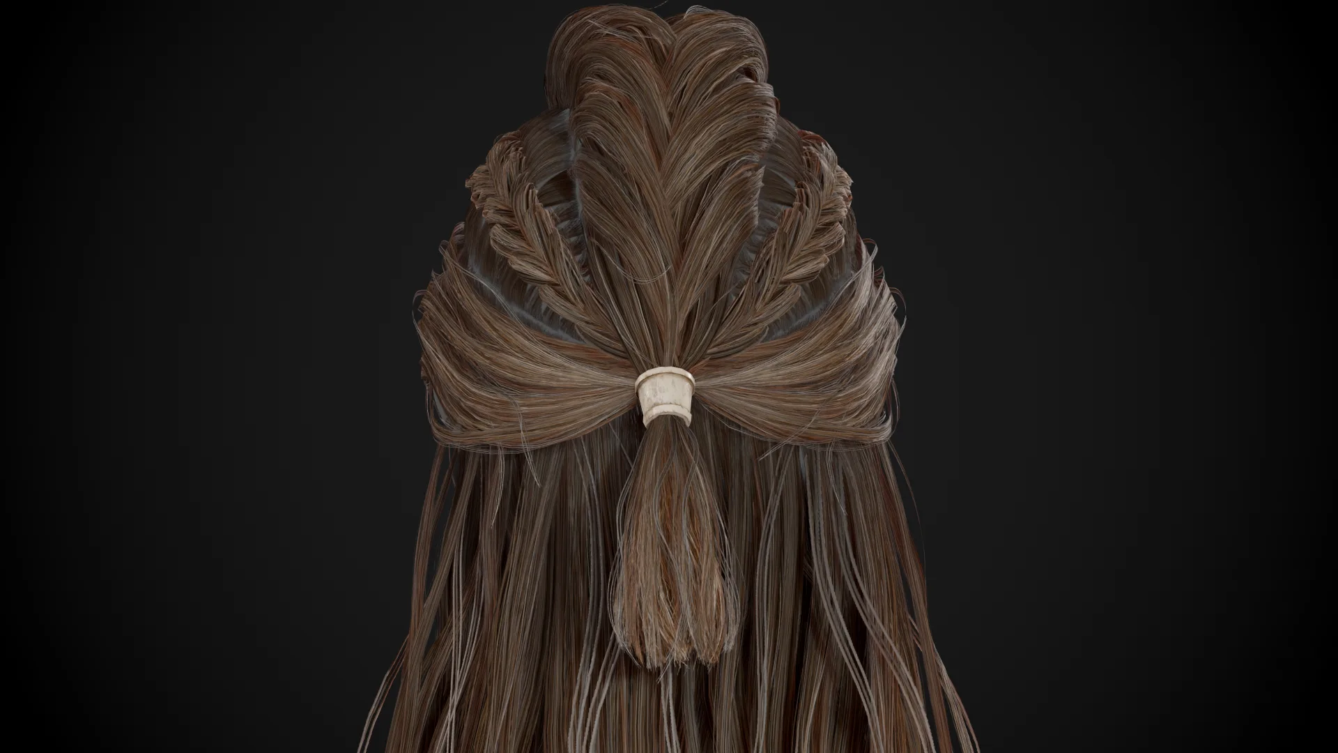 Female Hair Cards Style 1 - Viking Hair