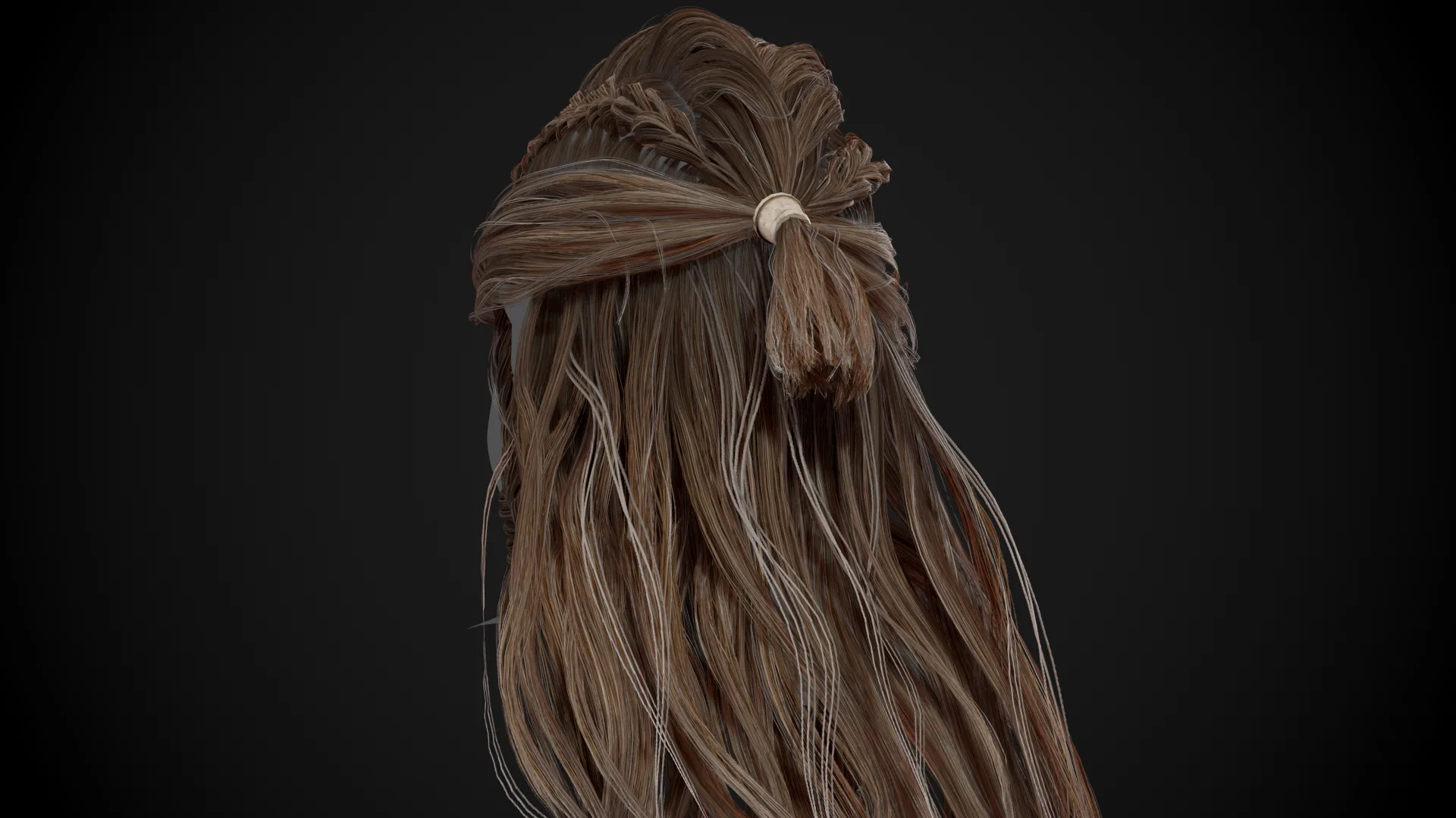 Female Hair Cards Style 1 - Viking Hair