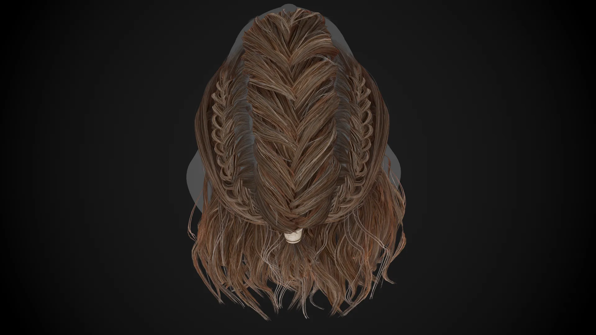 Female Hair Cards Style 1 - Viking Hair