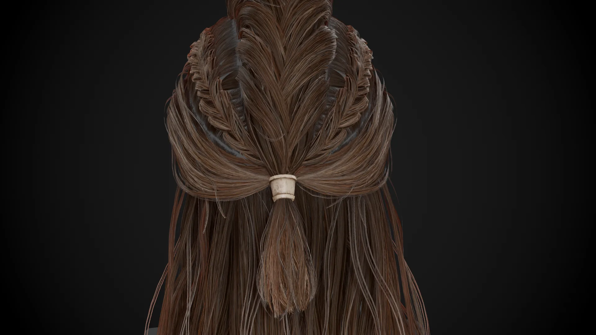 Female Hair Cards Style 1 - Viking Hair