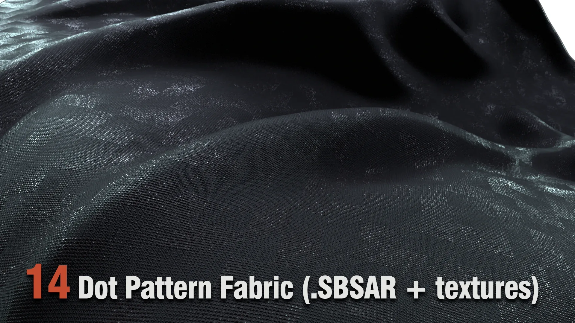 14 Dot Pattern Fabric (.sbsar+textures)