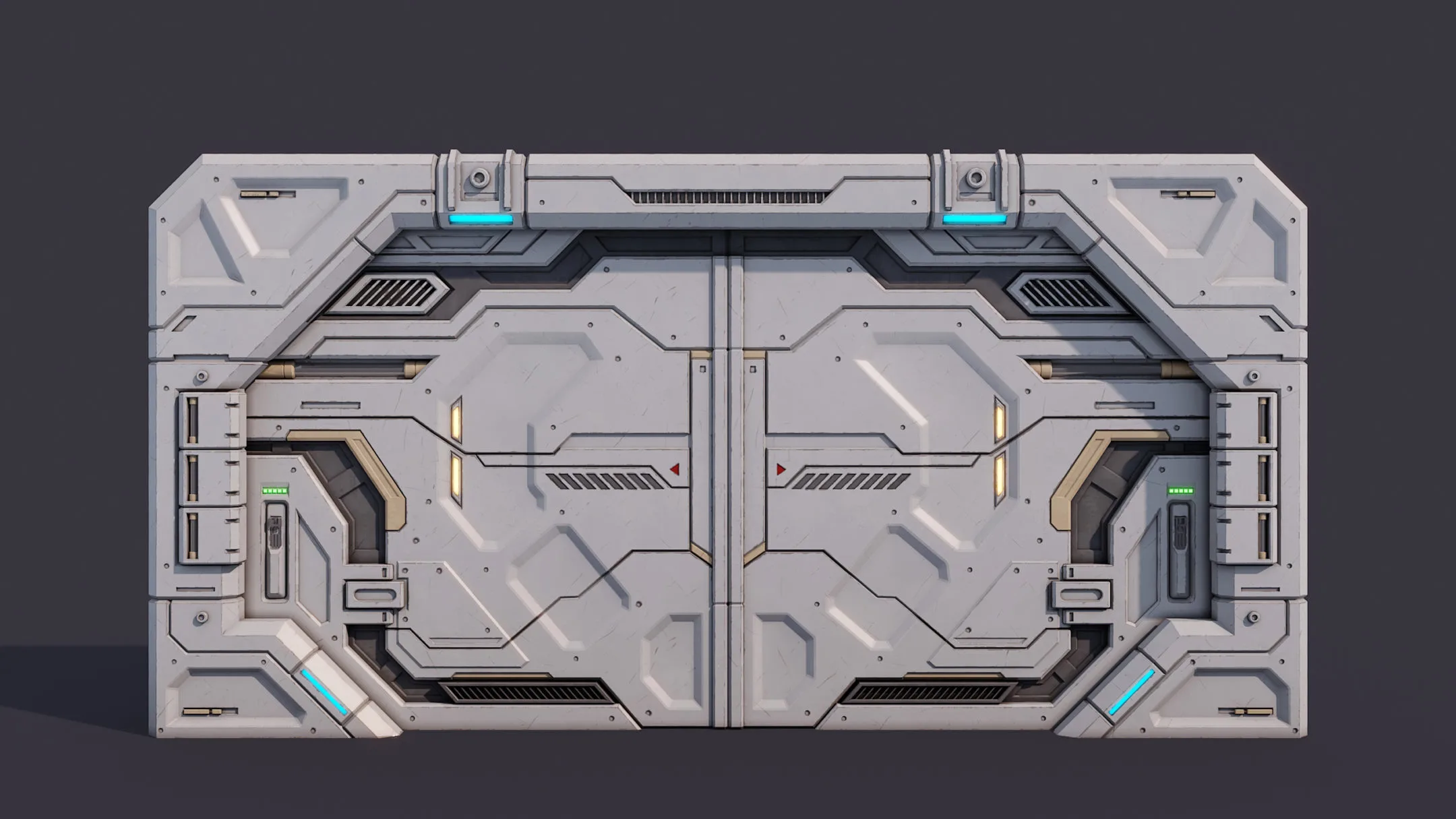 Sci-Fi Door Kit Vol 01