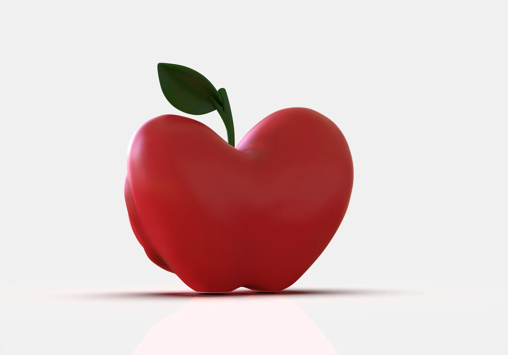 Stylized Little Apple Figurine