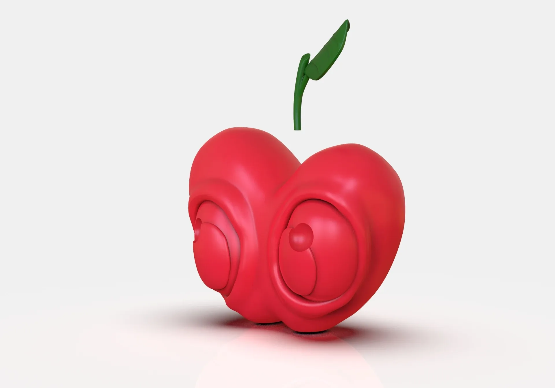 Stylized Little Apple Figurine