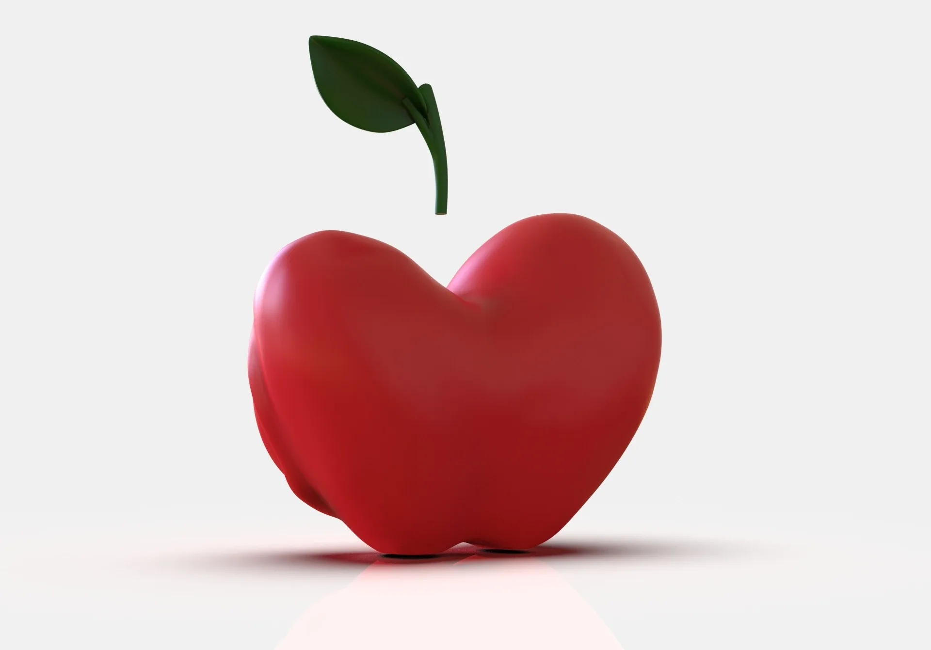 Stylized Little Apple Figurine