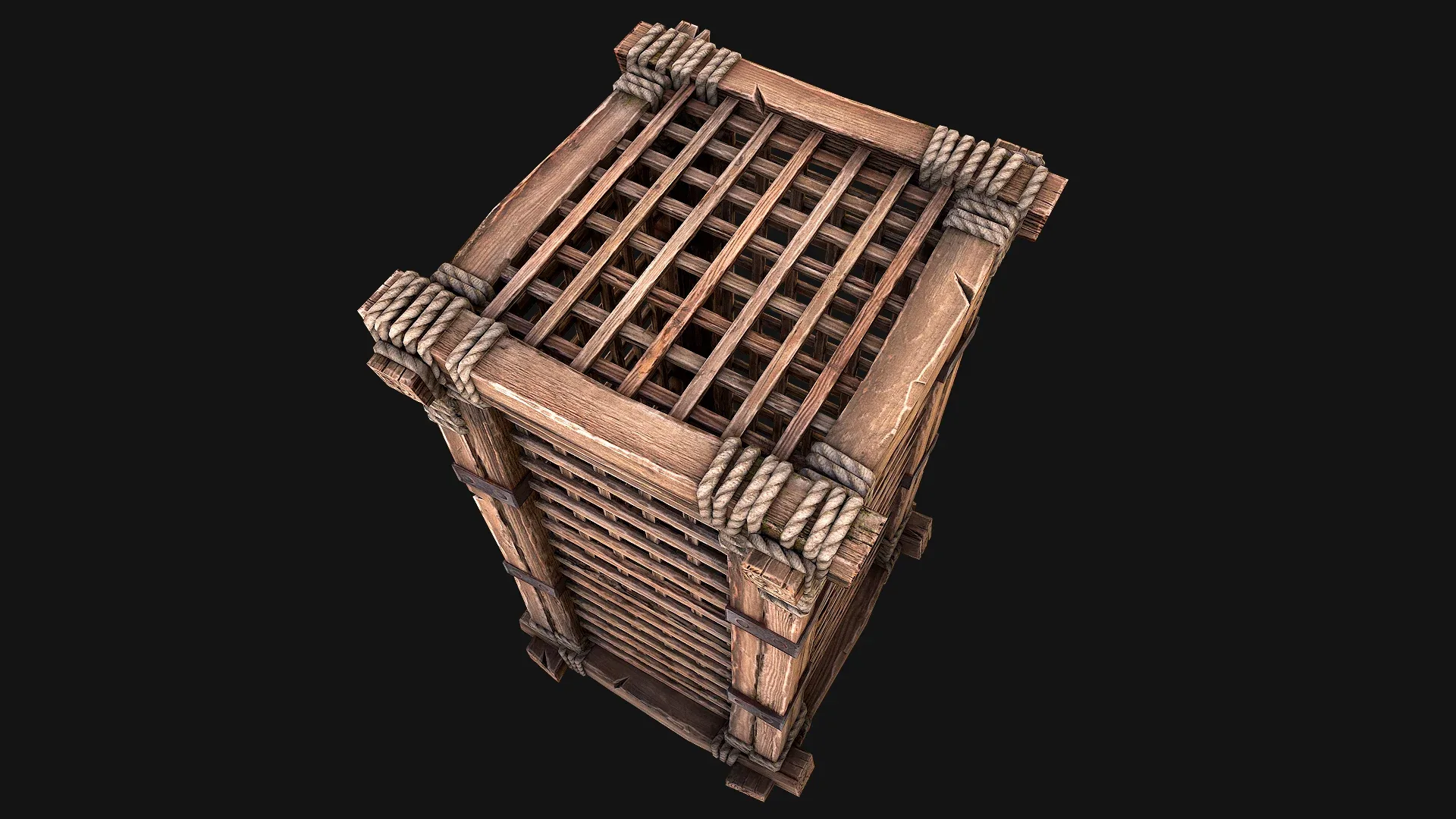 Medieval Torture Cage Set