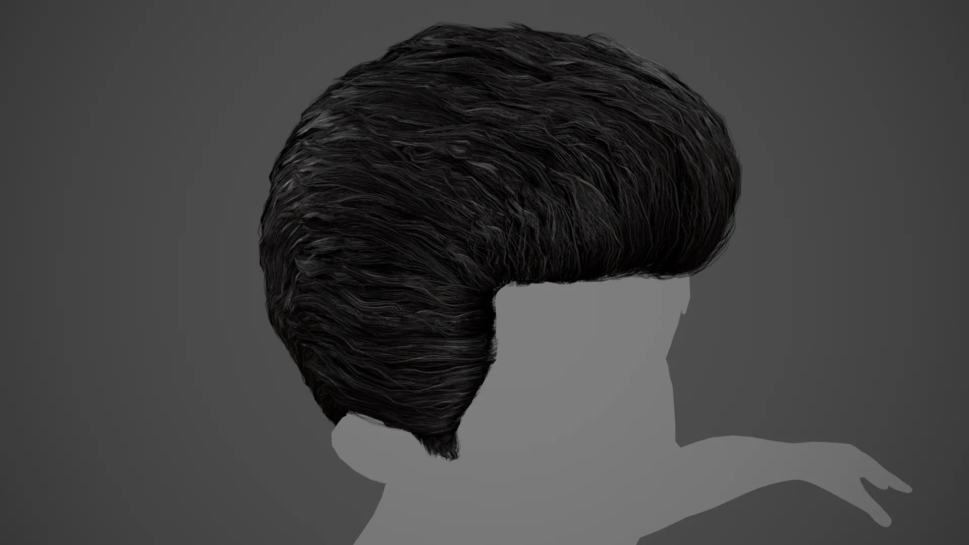 Male Hair Cards Style 4 -Quiff