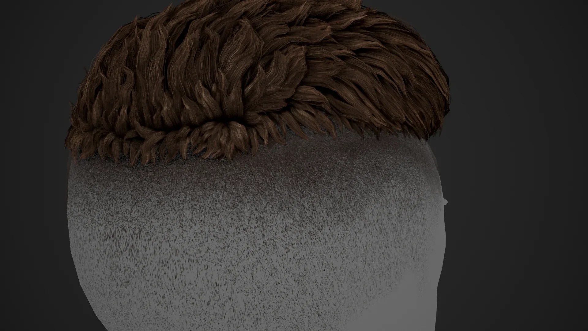 Male Hair Cards Style 6 - Short Straight 2