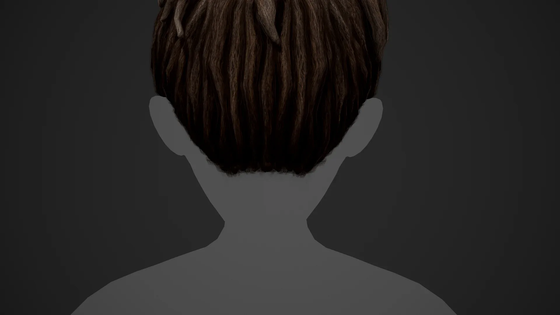 Male Hair Cards Style 8 - Dreadlocks 1