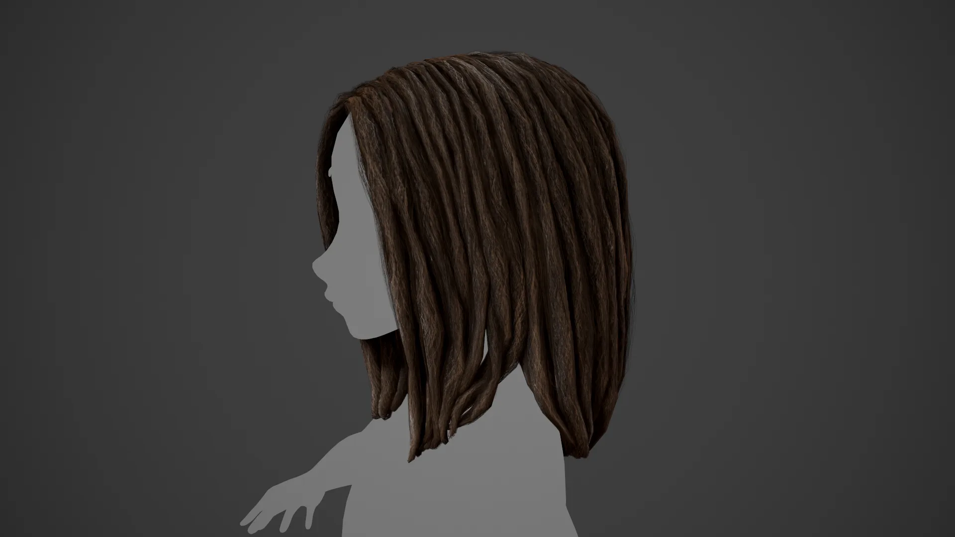 Male Hair Cards Style 10 - Dreadlocks 3